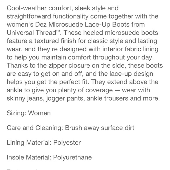 Micro suede boots- black - Picture 6 of 6